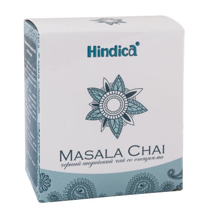 Hindica / Черный индийский чай со специями Masala, 70 г