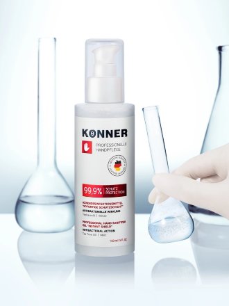 Konner / Профессиональный гель-антисептик для рук &quot;Жидкие перчатки&quot; от микробов и вирусов 100 мл