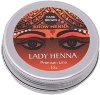 Lady Henna / Темно-коричневая - краска для бровей на основе хны Premium Line, 10 г