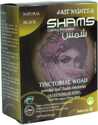 East Nights / Порошок листьев усьмы (вайда красильная) для стимуляции волос SHAMS «Шамс», 50 г