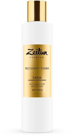 Zeitun / Восстанавливающий тоник Saida для зрелой кожи с 24К золотом 200 мл