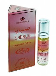 Al Rehab / Арабские женские масляные духи SABAYA (Сабайя), 6 мл