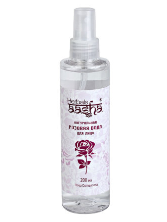 Aasha Herbals / Розовая вода - спрей 200 мл