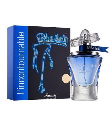 [Тестер] / Rasasi / Арабская парфюмированная вода L&#039;INCONTOURNABLE  BLUE LADY 2 / НЕИЗБЕЖНЫЙ СИНИЙ женский