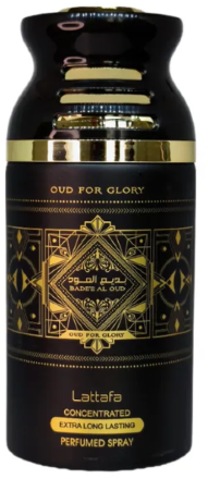 Lattafa Perfumes / Парфюмированный спрей для тела Badee al Oud / Бади Аль Уд, 250 мл