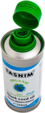 Масло черного тмина TASNIM BIO первого холодного отжима из ЕГИПЕТСКИХ семян из Австрии в ж/б 250 мл