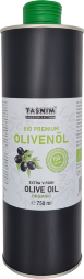 Оливковое масло высшего сорта BIO Extra Virgin Premium TASNIM в жестяной банке 750 мл
