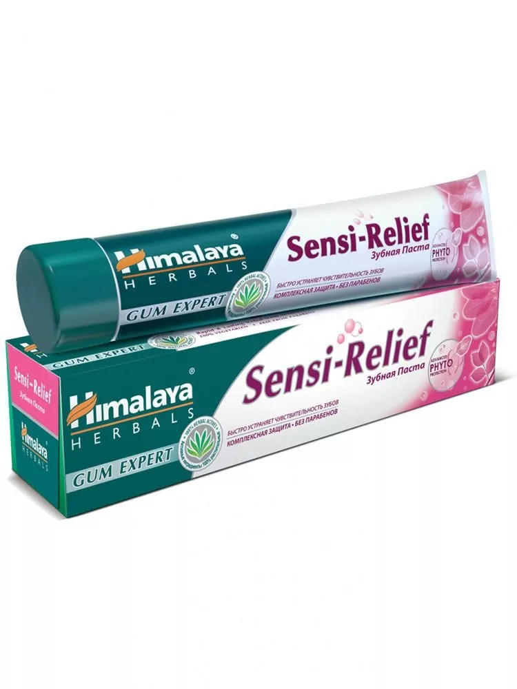 Зубная паста Himalaya Herbals "Sensi Relief", 75 мл. купить в Тамбове, цена 185 руб. в интернет-магазине Фарадж