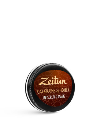 Zeitun / Скраб-маска для губ с гранулами овса 12 мл