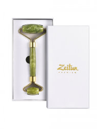 Zeitun / Нефритовый массажер для лица из натурального камня премиальный омолаживающий