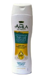 Dabur Vatika / Крем-шампунь AMLA Anti Breakage Fish oil Omega-3: против ломкости с рыбьим жиром BIG SIZE 400 мл