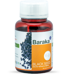 Baraka / Диабсол – эфиопское масло черного тмина в капсулах, 90 шт по 750 мг