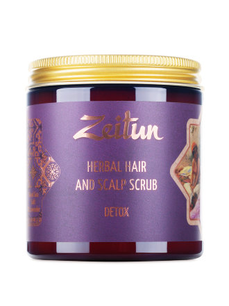 Zeitun / Скраб-маска для кожи головы и волос Детокс 250 мл