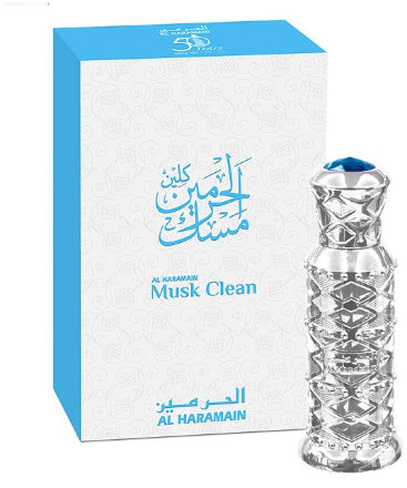 [Тестер] / Al Haramain / Арабские масляные духи Musk Clean / Чистый Мускус