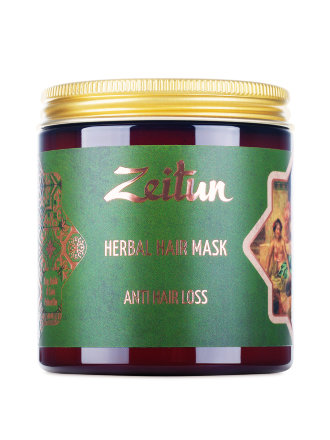 Zeitun / Фито-маска против выпадения волос с грязью мертвого моря и амлой 250 мл