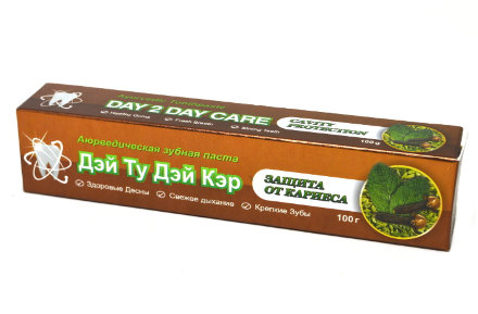 Day2Day Care / Аюрведическая зубная паста Защита от кариеса 100 гр