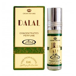 Al Rehab / Арабские женские масляные духи DALAL (Кокетство), 6 мл
