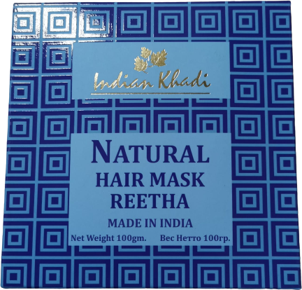 Khadi Organic / Сухой шампунь-маска для волос &quot;Ритха-мыльный орех&quot;, 100 г