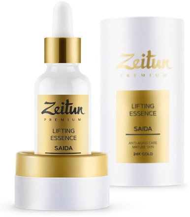 Zeitun / Лифтинг-эссенция SAIDA для зрелой кожи с 24К золотом 30 мл