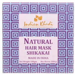 Indian Khadi / Сухой шампунь-маска для волос &quot;Шикакаи-стручки акации&quot;, 150 г