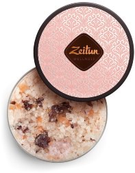 Zeitun / Ароматическая соль для ванн &quot;Ритуал нежности&quot; с дамасской розой и маслом персика 250 мл