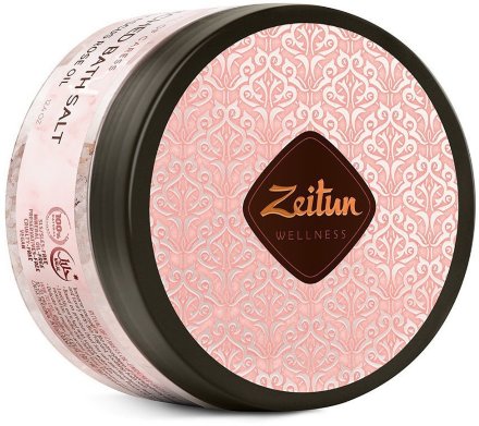 Zeitun / Ароматическая соль для ванн &quot;Ритуал нежности&quot; с дамасской розой и маслом персика 250 мл