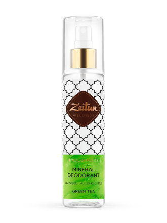 Zeitun / Минеральный дезодорант-антиперспирант спрей «Зеленый чай», 150 мл