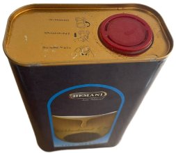 [УЦЕНКА] / Hemani / Масло черного тмина первого холодного отжима, в жестяной банке (помята упаковка, масло протекает), 1000 мл