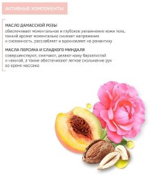 Zeitun / Массажное масло &quot;Ритуал нежности&quot; с эфирными маслами розы и персика для романтического настроения  110 мл