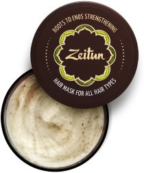 Zeitun / Маска для волос «Укрепление по всей длине» с маслом усьмы, жожоба и целебными травами 200 мл