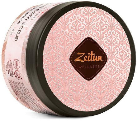 Zeitun / Смягчающий скраб для тела &quot;Ритуал нежности&quot; с дамасской розой и маслом персика 250 мл