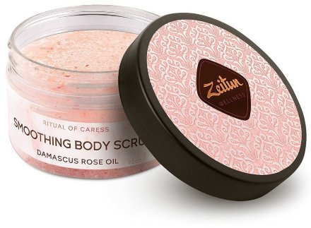Zeitun / Смягчающий скраб для тела &quot;Ритуал нежности&quot; с дамасской розой и маслом персика 250 мл