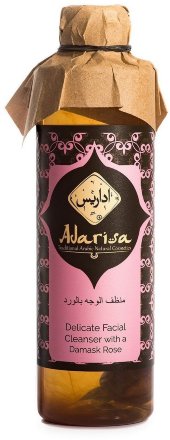 Adarisa / Подарочный набор для ухода за кожей лица: очищающее средство, розовая вода, крем-сыворотка, гель вокруг глаз
