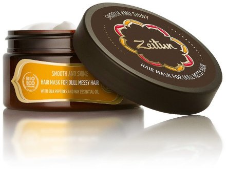 Zeitun / Маска для волос &quot;Гладкость и блеск&quot; для тусклых, путающихся волос с пептидами шелка и эфирным маслом бей 200 мл