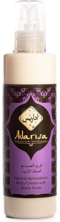 Adarisa / Подарочный восточный набор для ухода за телом: гель для душа с миррой и ладаном, крем-афродизиак для тела, квасцовый дезодорант-спрей