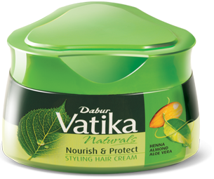 Dabur Vatika / Крем для волос &quot;Питание и защита&quot; 140 мл