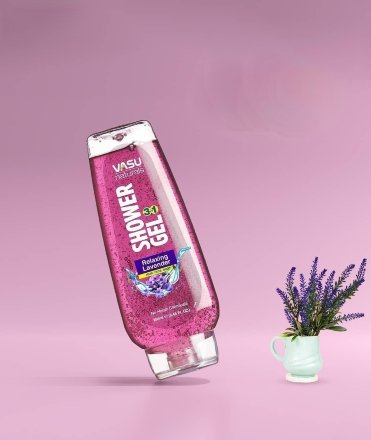 Vasu Healthcare / Гель для душа расслабляющий Лавандер (Vasu Shower Gel – Lavender), 250мл