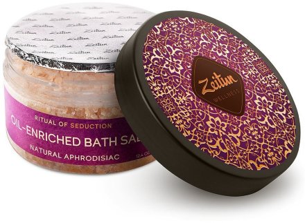 Zeitun / Ароматическая соль для ванн &quot;Ритуал соблазна&quot; с жасмином и маслом макадамии 250 мл