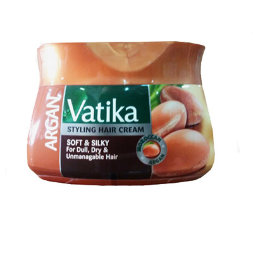 Dabur Vatika / Крем для волос Argan &quot;Мягкое увлажнение&quot; с маслом арганы 140 мл