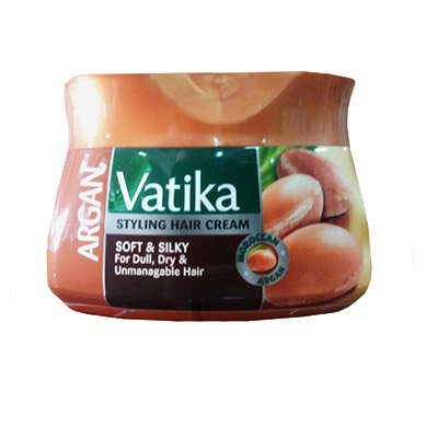 Dabur Vatika / Крем для волос Argan &quot;Мягкое увлажнение&quot; с маслом арганы 140 мл