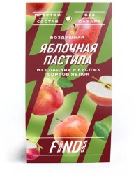 Findi / Воздушная пастила из сладких и кислых яблок, 100 г