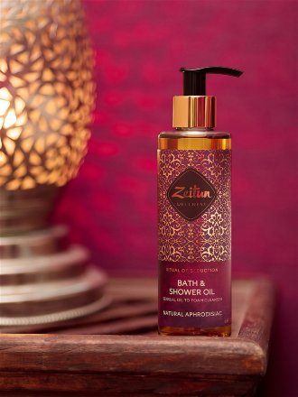 Zeitun / Масло для душа &quot;Ритуал соблазна&quot; увлажняющее с жасмином и натуральным афродизиаком, 200мл