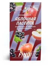 Findi / Воздушная пастила из яблок и черной смородины, 100 г