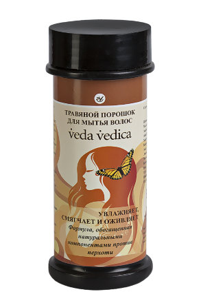 Veda Vedica / Травяной порошок для мытья волос в тубе 70 г