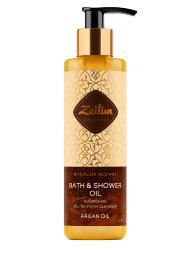 Zeitun / Очищающее масло для душа и ванны «Ритуал восстановления» с органическим маслом арганы, 200 мл