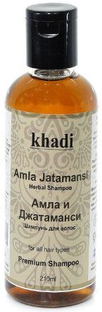 Khadi / Шампунь для волос - Амла и Джатаманси, 210 мл