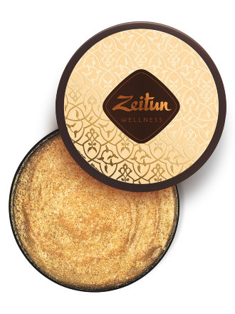 Zeitun / Сияющий скраб для тела &quot;Ритуал восстановления&quot; с органическим маслом арганы 250 мл