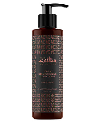Zeitun / Укрепляющий бальзам для волос и бороды с имбирем и черным тмином для мужчин 250 мл