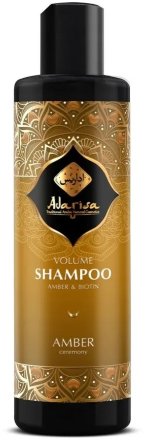 Adarisa / Бессульфатный шампунь для объема волос с амброй  биотином, 250 мл