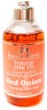 Indian Khadi / Масло против выпадения волос с маслом Красного лука, 200 мл